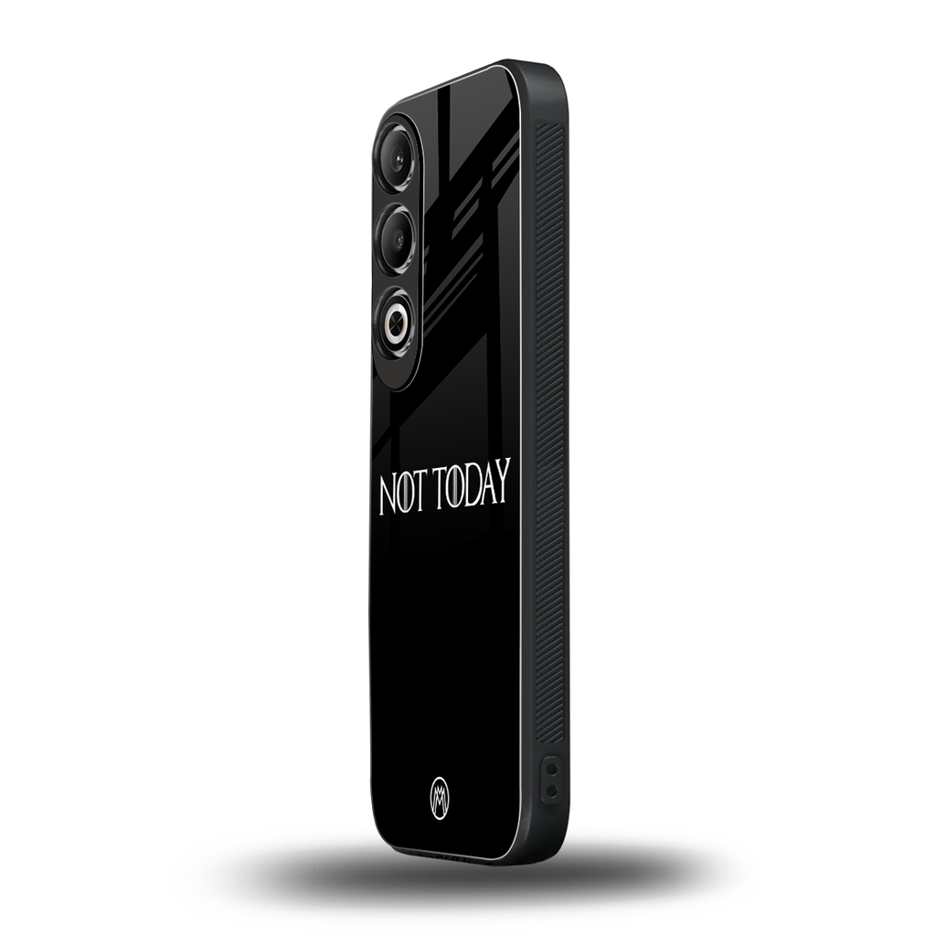 not today back phone cover | glass case for oneplus nord ce 4