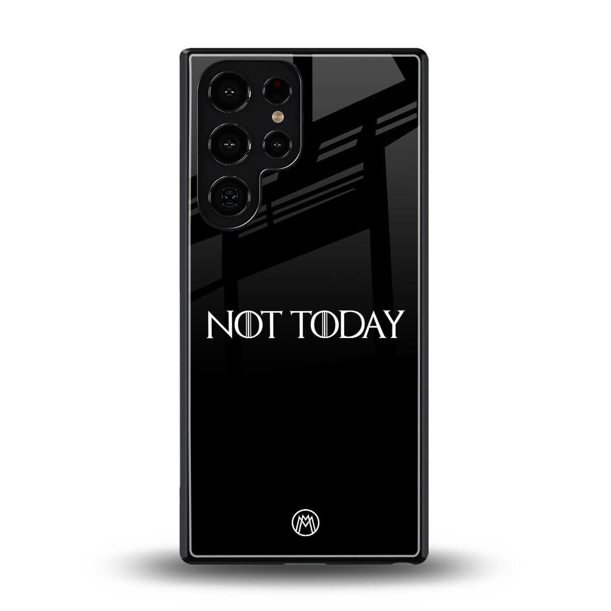 not today back phone cover | glass case for samsung galaxy s25 ultra