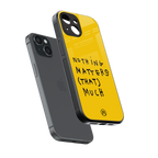nothing matters that much back phone cover | glass case for iphone 13 mini