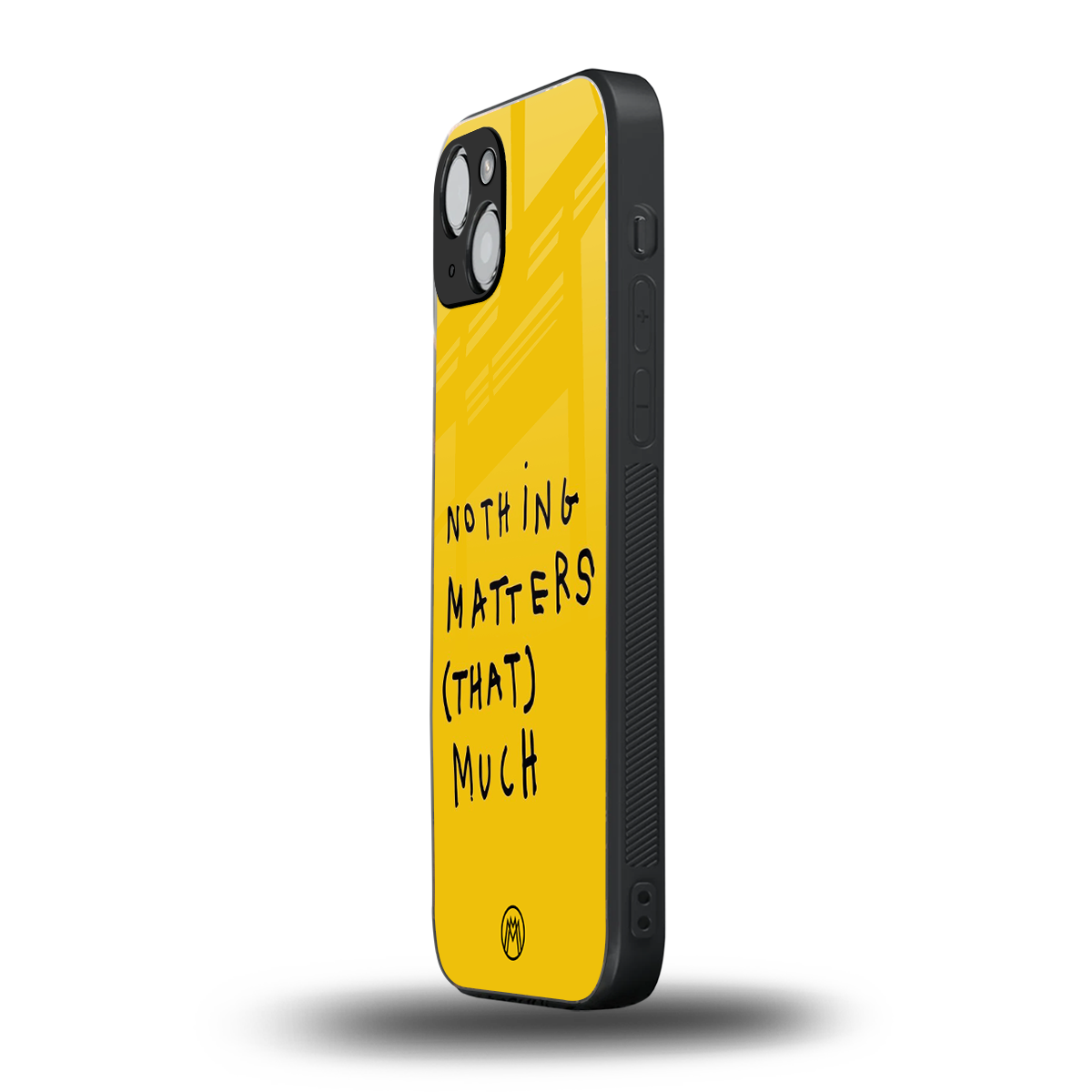 nothing matters that much back phone cover | glass case for iphone 14