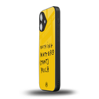 nothing matters that much back phone cover | glass case for iphone 16