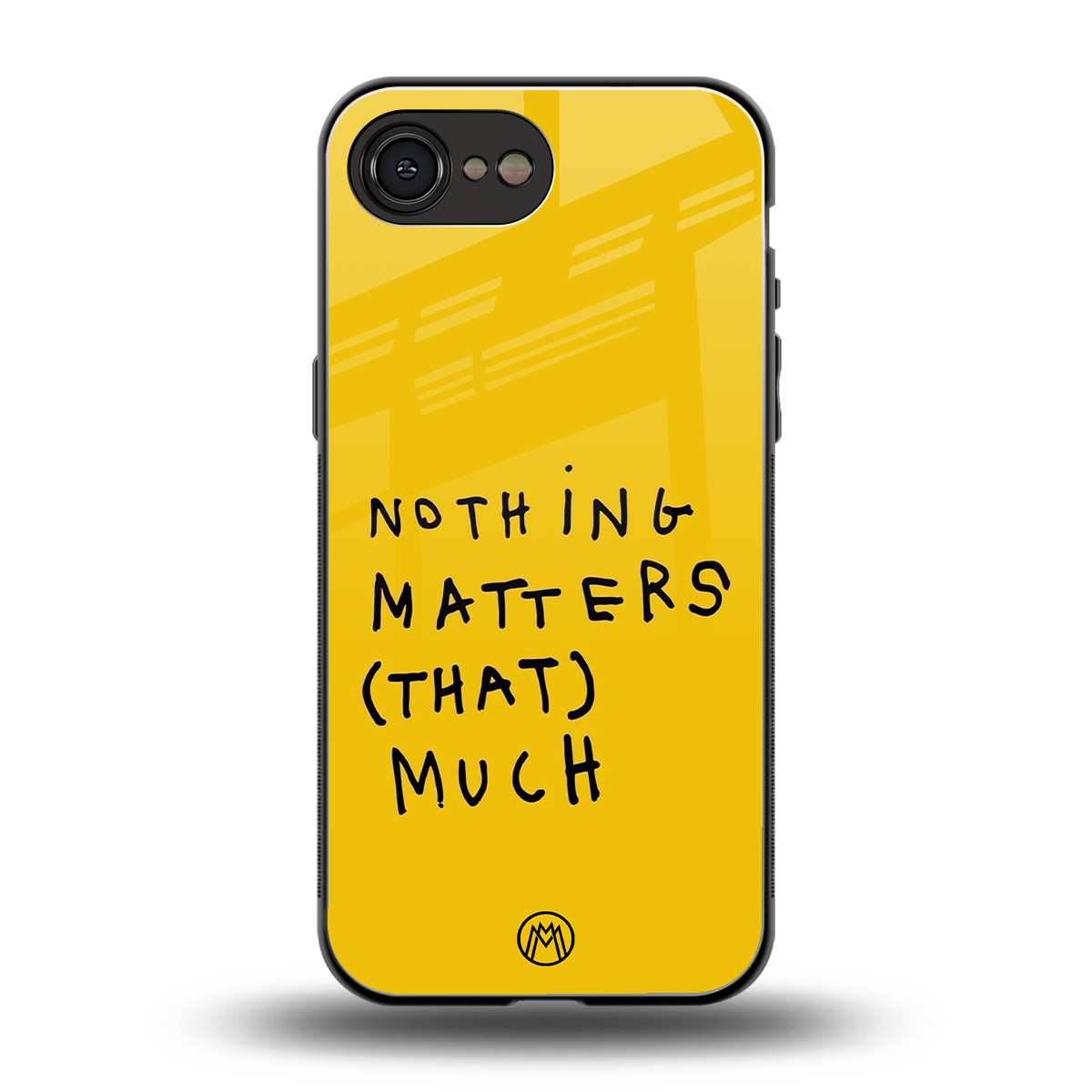nothing matters that much back phone cover | glass case for iphone 16e
