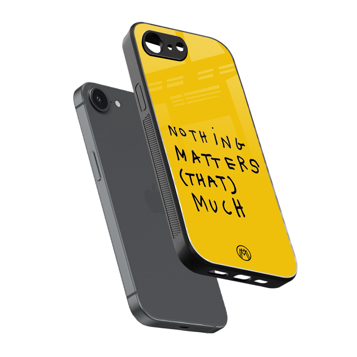 nothing matters that much back phone cover | glass case for iphone 16e