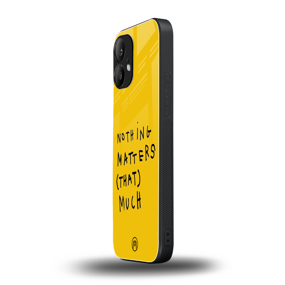 nothing matters that much back phone cover | glass case for nothing phone 2