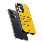 nothing matters that much back phone cover | glass case for oneplus nord 3