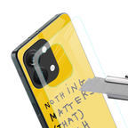 nothing matters that much back phone cover | glass case for oneplus nord 3