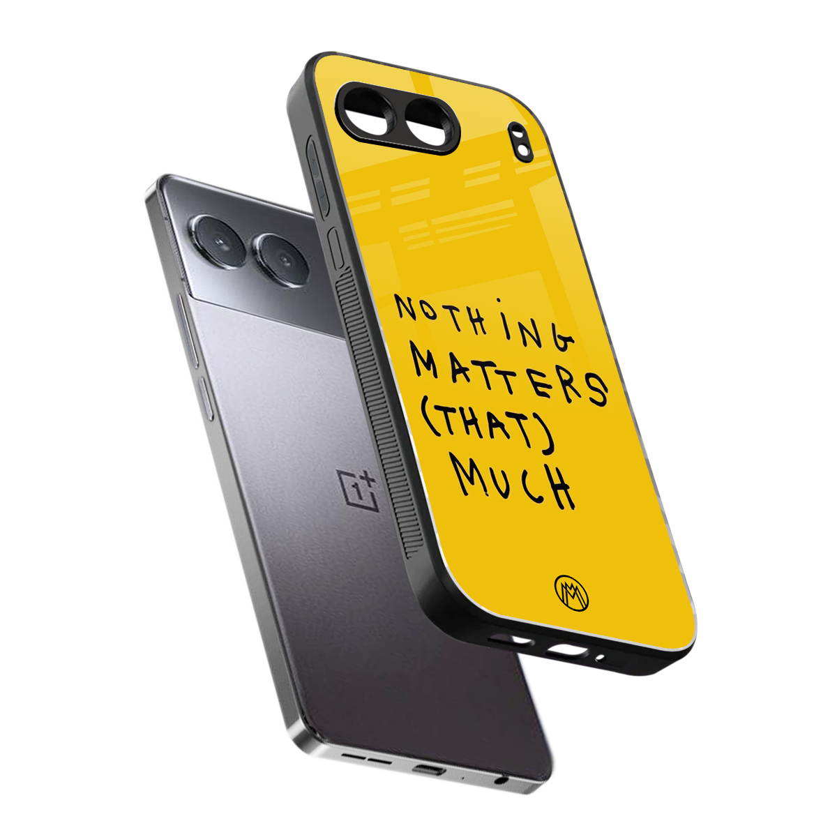 nothing matters that much back phone cover | glass case for oneplus nord 4