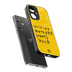 nothing matters that much back phone cover | glass case for oneplus nord ce 3