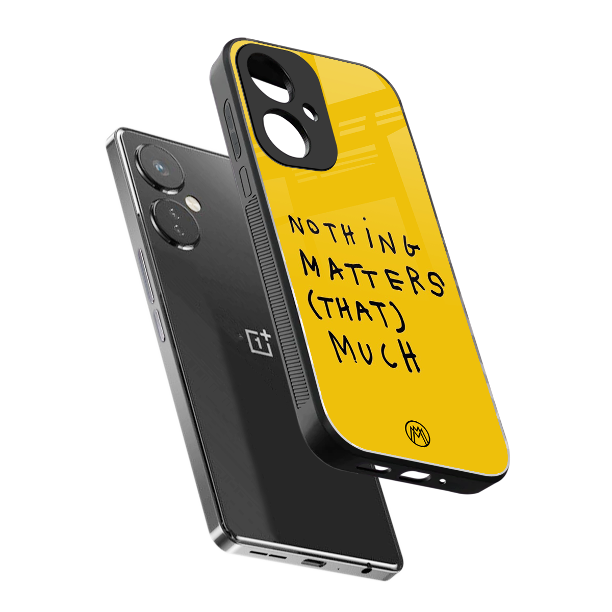 nothing matters that much back phone cover | glass case for oneplus nord ce 3