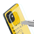 nothing matters that much back phone cover | glass case for oneplus nord ce 3