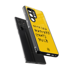 nothing matters that much back phone cover | glass case for samsung galaxy s25 ultra