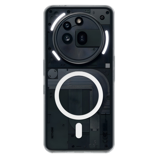 Anti Yellow Magsafe Clear Case for Nothing Phone 3a Pro