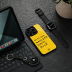 nothing matters that much back phone cover | glass case for iphone 15