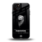 notorious back phone cover | glass case for iphone 14 plus