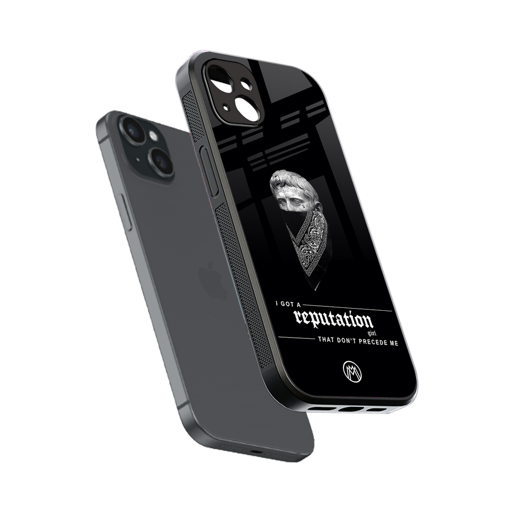 notorious back phone cover | glass case for iphone 14 plus