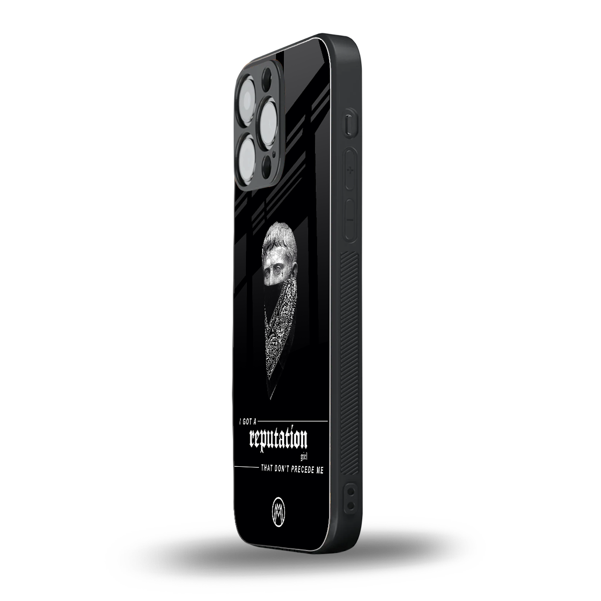 notorious back phone cover | glass case for iphone 15 pro max