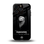 notorious back phone cover | glass case for iphone 15 pro