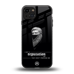 notorious back phone cover | glass case for iphone 14