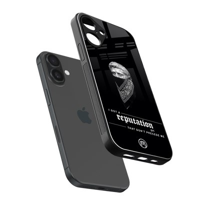 notorious back phone cover | glass case for iphone 16 plus