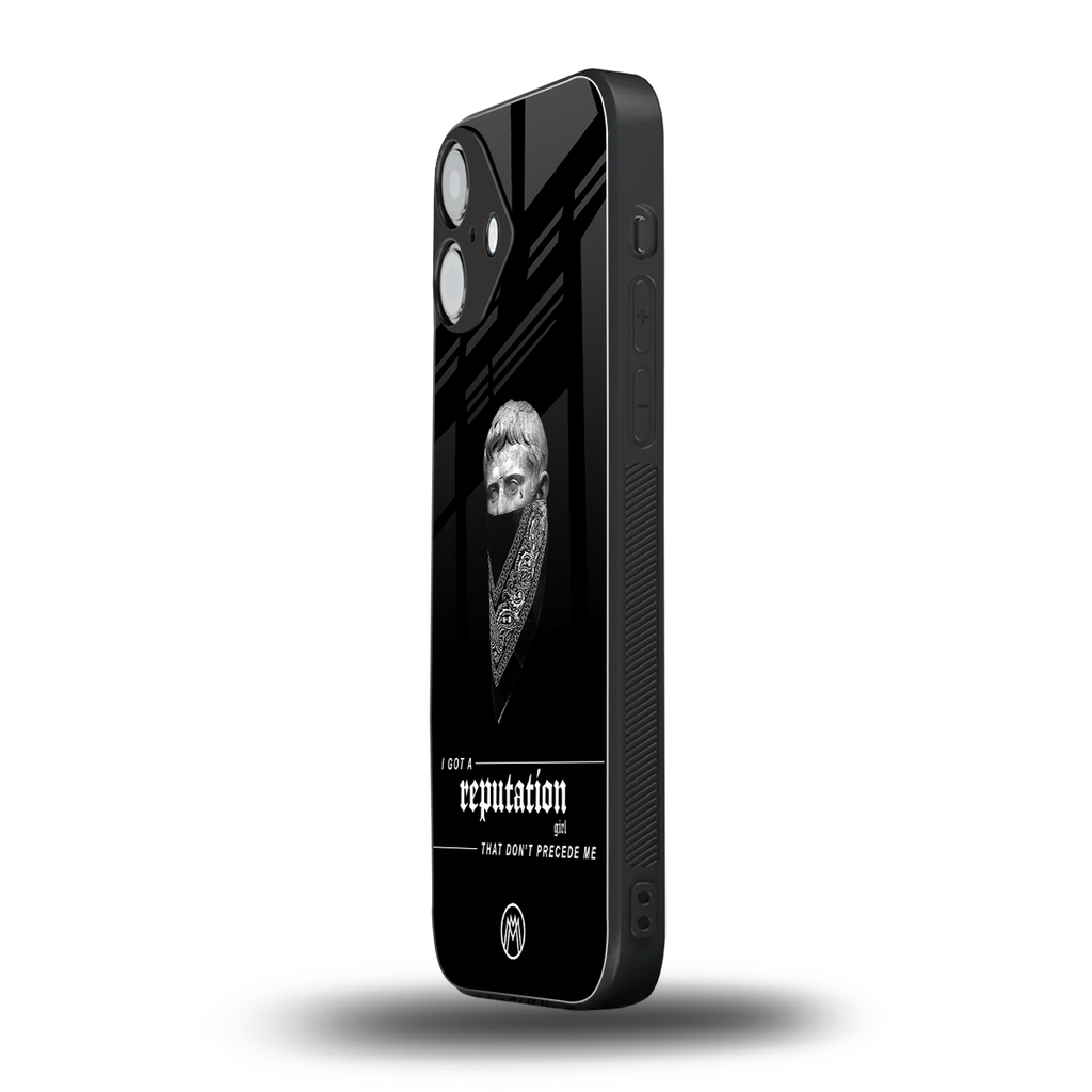 notorious back phone cover | glass case for iphone 16 plus