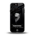 notorious back phone cover | glass case for iphone 16 pro max