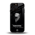 notorious back phone cover | glass case for iphone 16 pro max