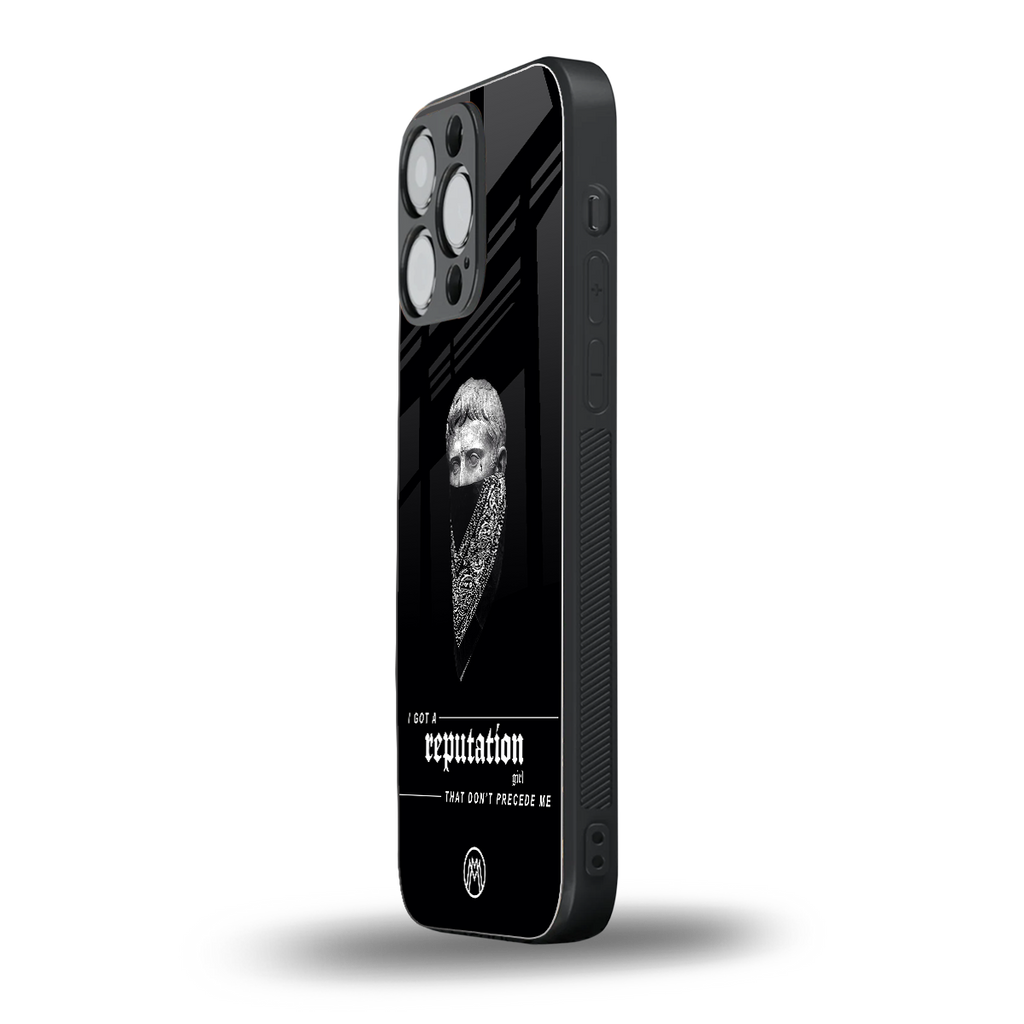 notorious back phone cover | glass case for iphone 16 pro max
