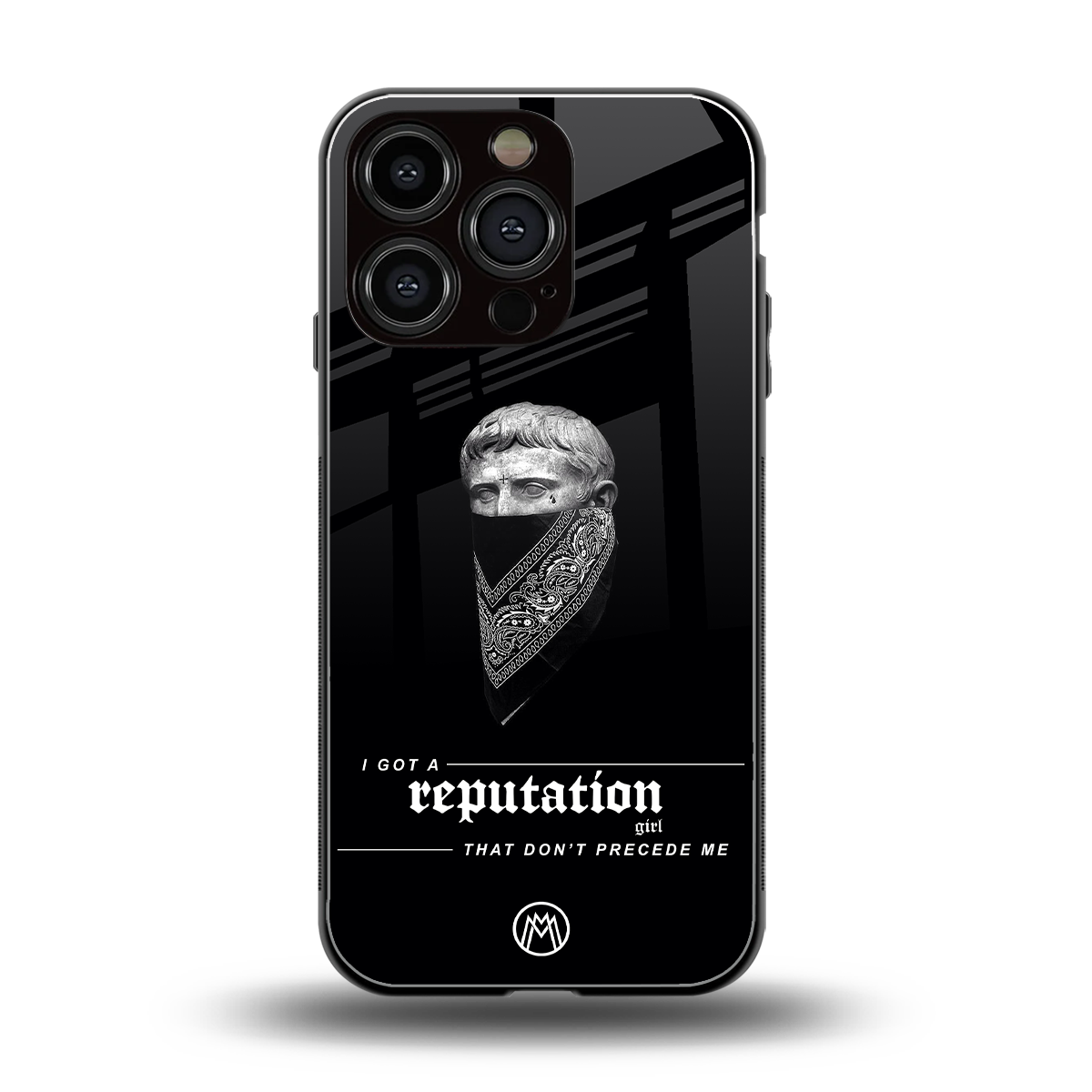 notorious back phone cover | glass case for iphone 16 pro