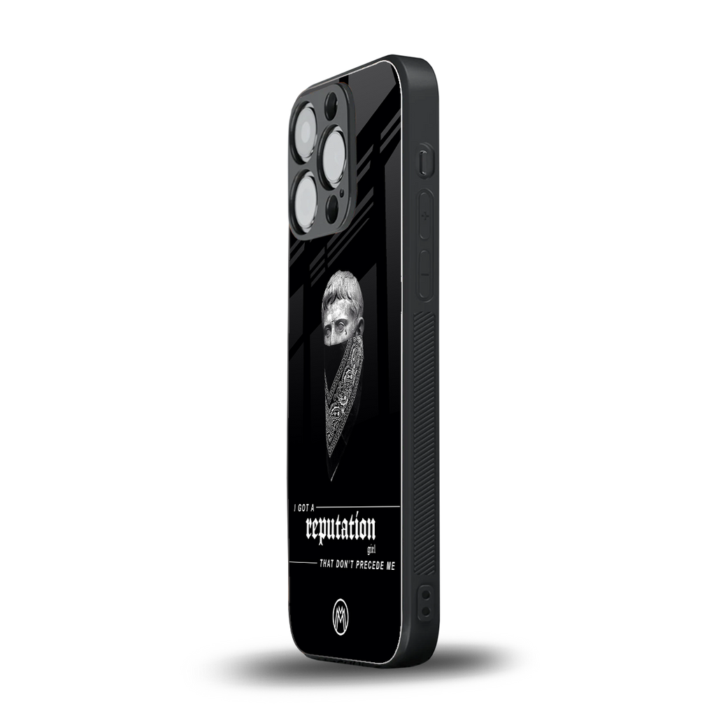notorious back phone cover | glass case for iphone 16 pro