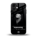 notorious back phone cover | glass case for iphone 16