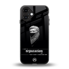 notorious back phone cover | glass case for iphone 16