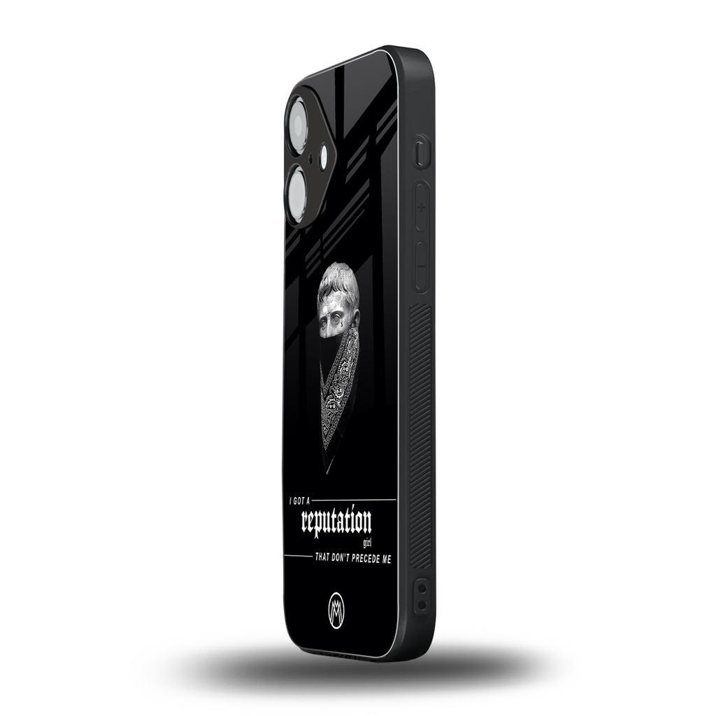 notorious back phone cover | glass case for iphone 16