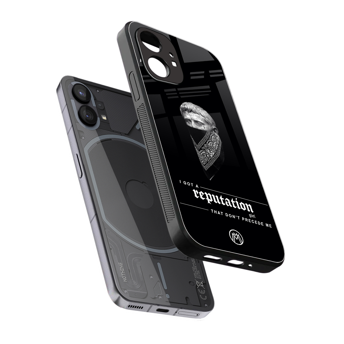 notorious back phone cover | glass case for nothing phone 1