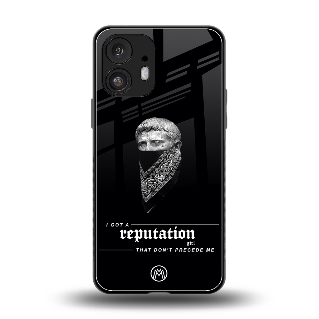 notorious back phone cover | glass case for nothing phone 2
