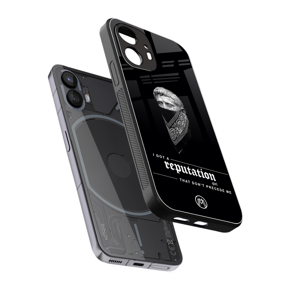notorious back phone cover | glass case for nothing phone 2