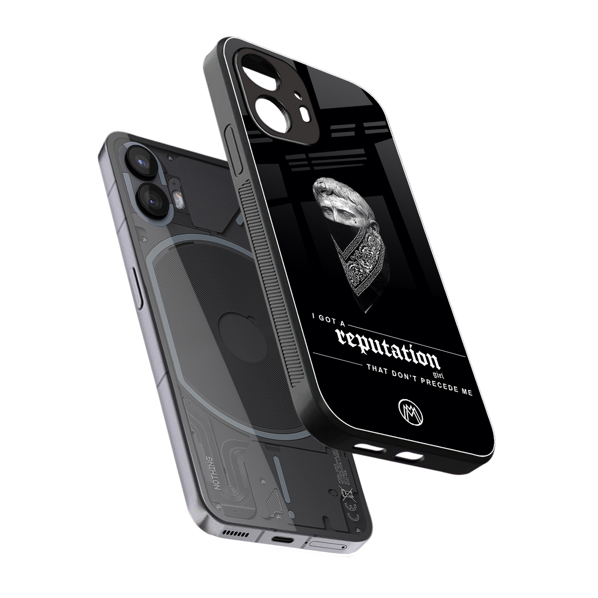 notorious back phone cover | glass case for nothing phone 2
