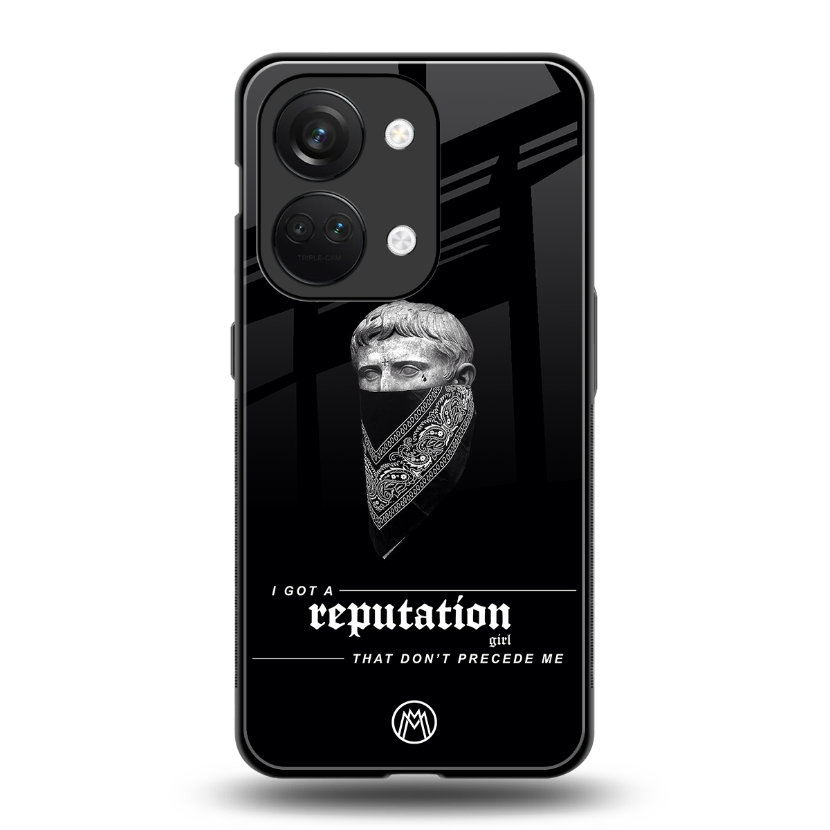 notorious back phone cover | glass case for oneplus nord 3