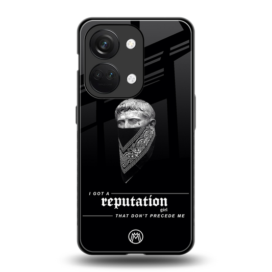 notorious back phone cover | glass case for oneplus nord 3