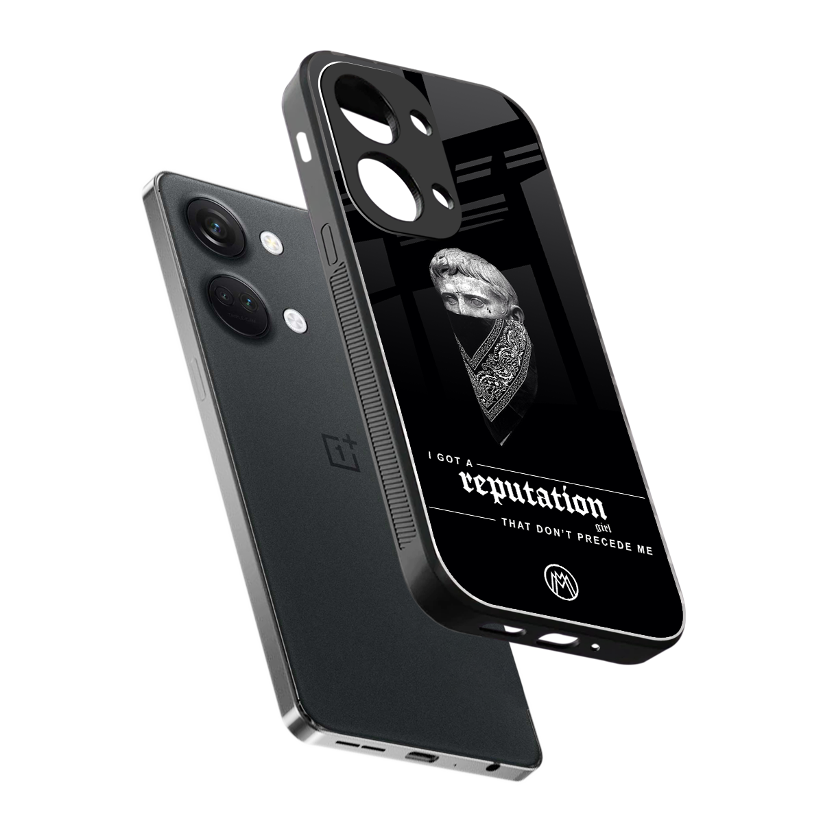 notorious back phone cover | glass case for oneplus nord 3