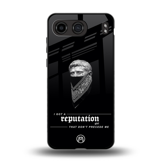 notorious back phone cover | glass case for oneplus nord 4