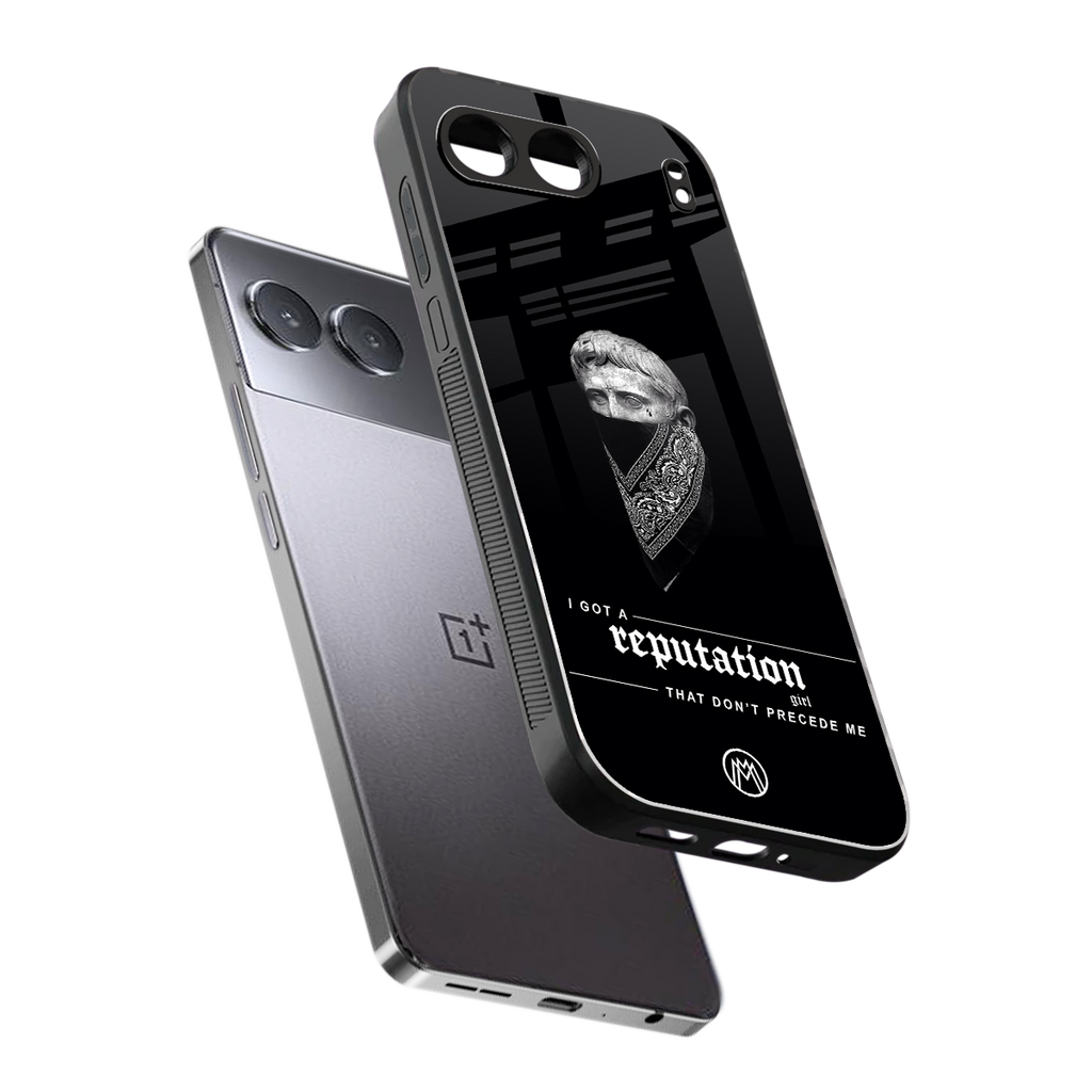 notorious back phone cover | glass case for oneplus nord 4
