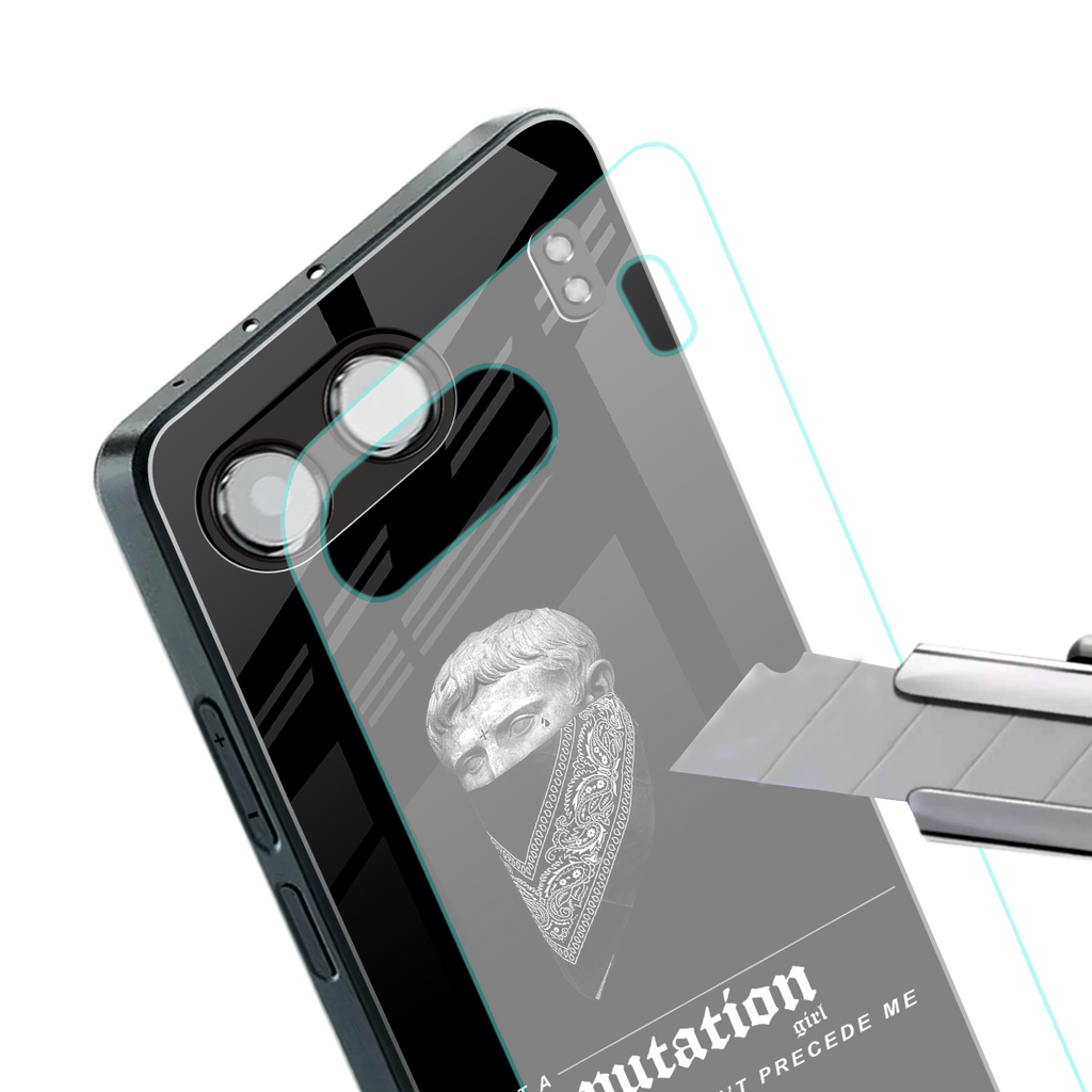 notorious back phone cover | glass case for oneplus nord 4