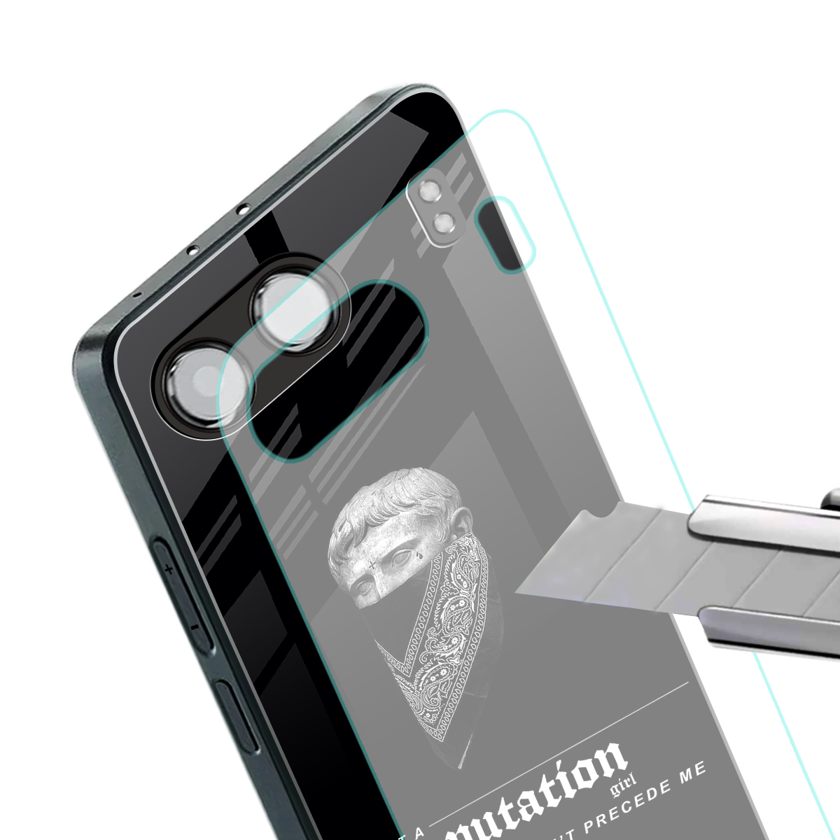 notorious back phone cover | glass case for oneplus nord 4