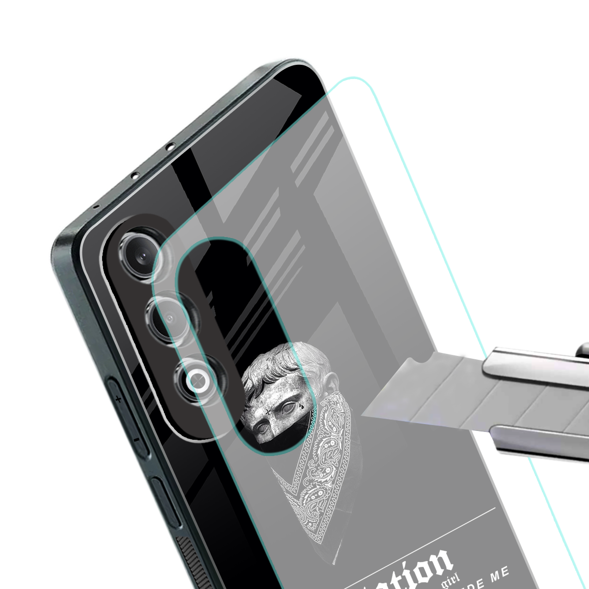notorious back phone cover | glass case for oneplus nord ce 4