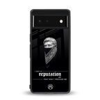 notorious back phone cover | glass case for google pixel 6