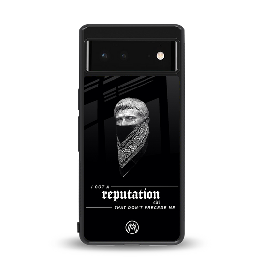 notorious back phone cover | glass case for Google Pixel 6A