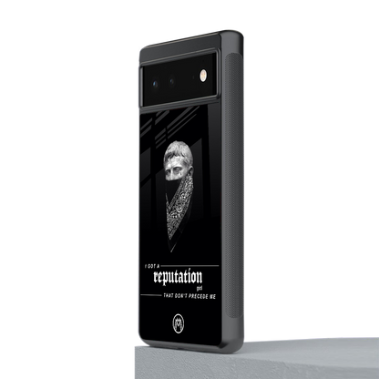 notorious back phone cover | glass case for Google Pixel 6A