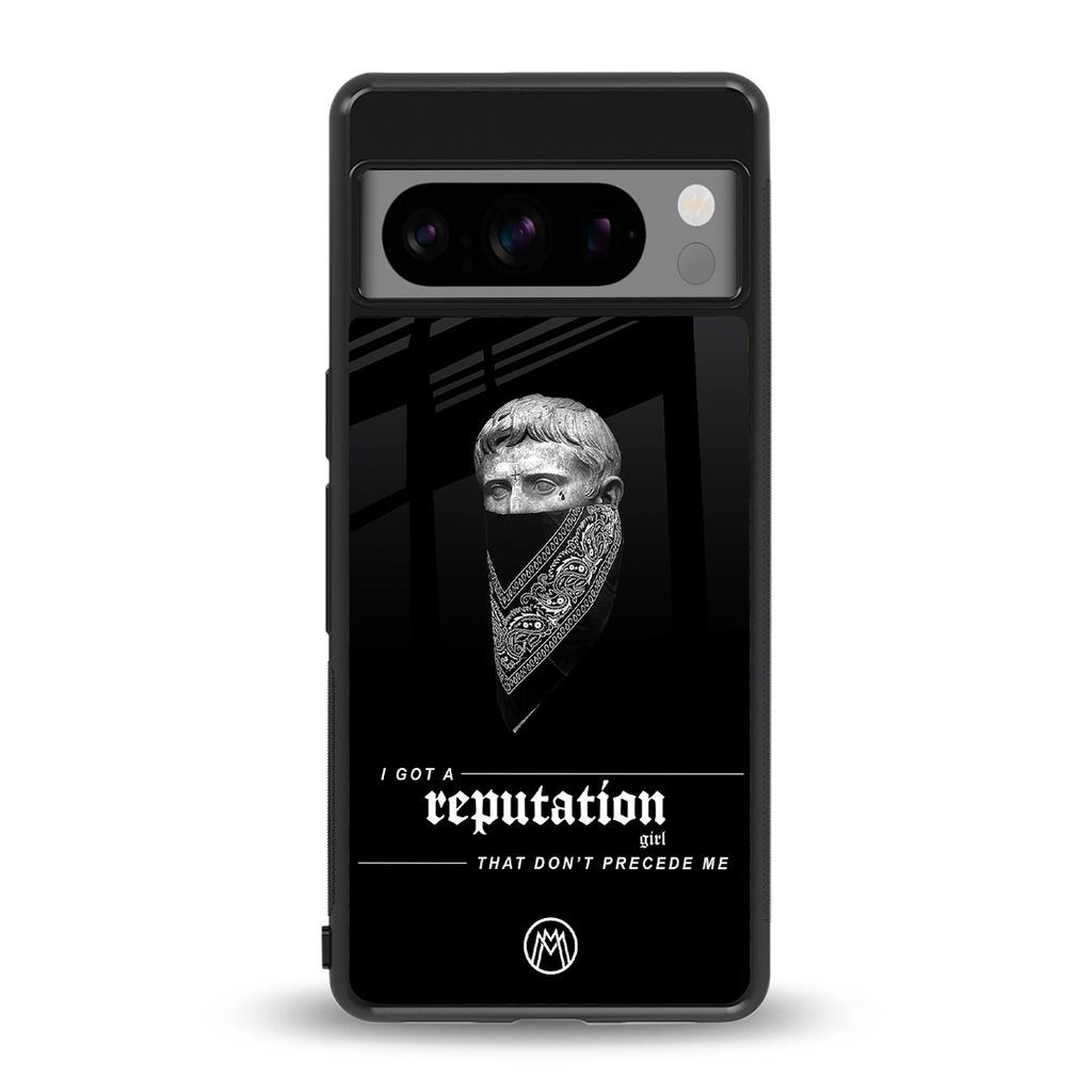 notorious back phone cover | glass case for google pixel 8 pro