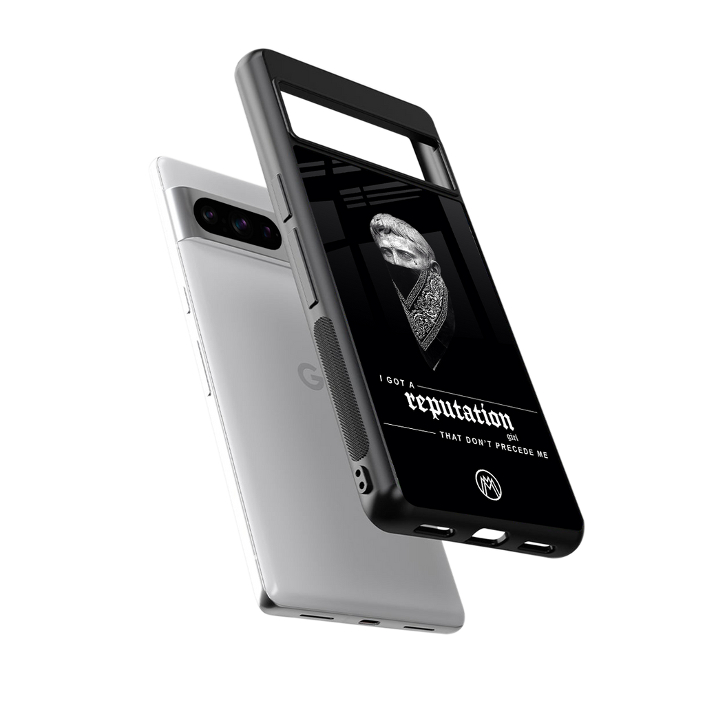 notorious back phone cover | glass case for google pixel 8 pro
