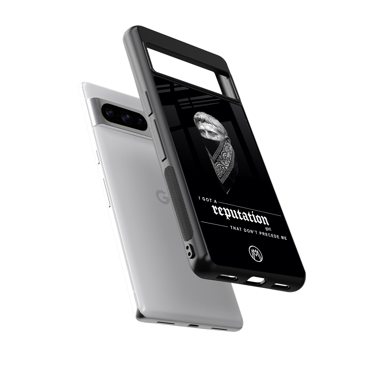 notorious back phone cover | glass case for google pixel 8 pro